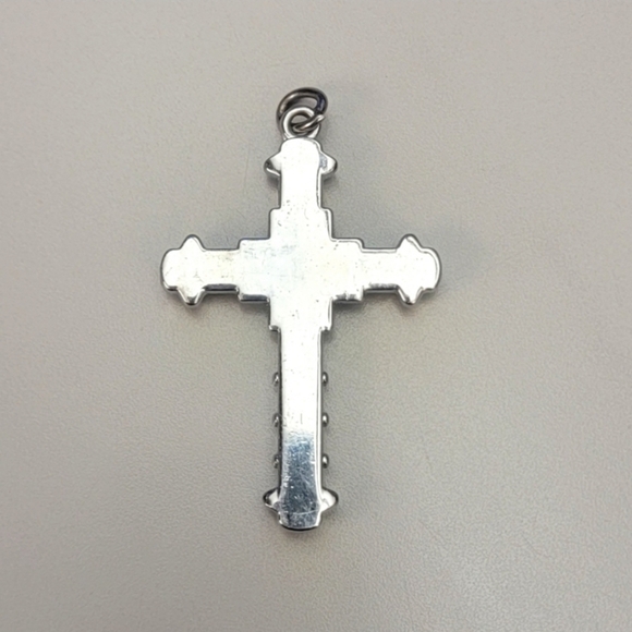 Three (3) Rhinestone Cross Pendants - Picture 7 of 13